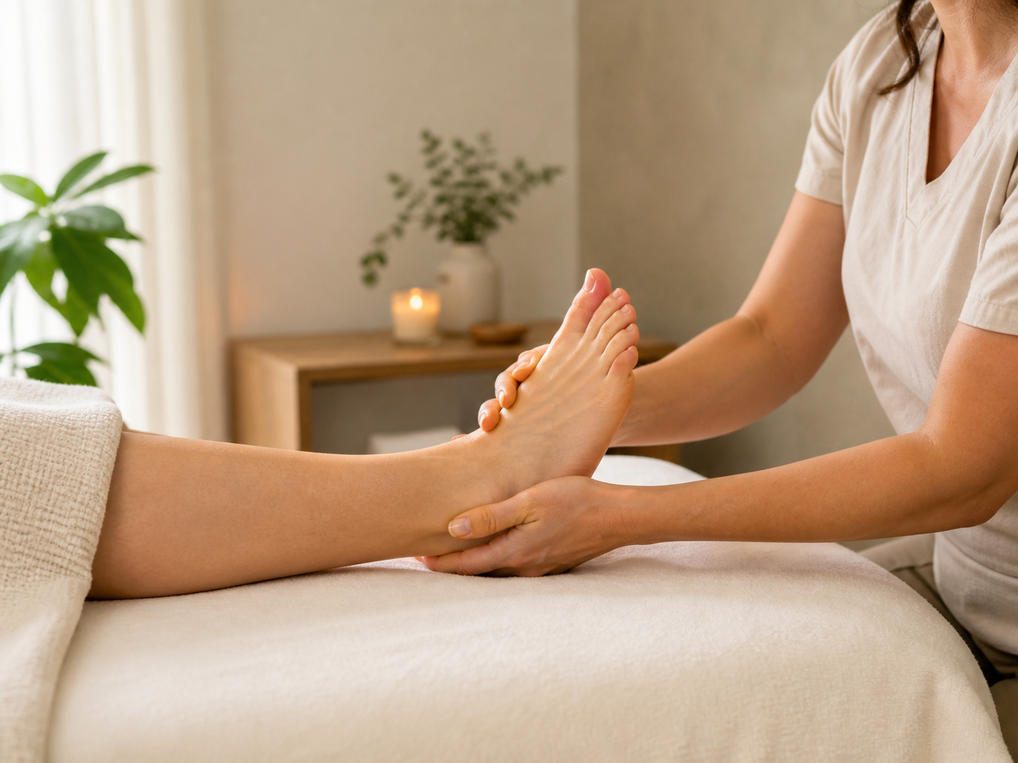 Therapeutic massage for Charcot-Marie-Tooth-related muscle tension and mobility support
